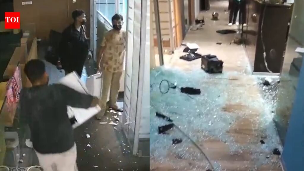 ‘Phones snatched, equipment smashed’: Abhishek Banerjee alleges BJP workers attacked TMC office, shares video | Kolkata News