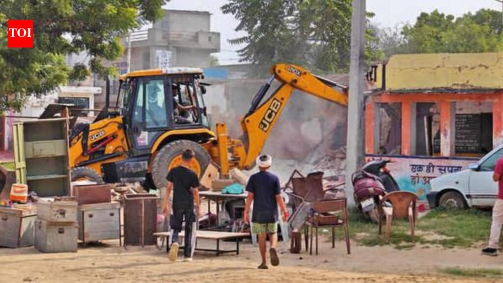 CJP campaign ‘sparks’ razing of buffalo-shed school in Jaipur | Jaipur News