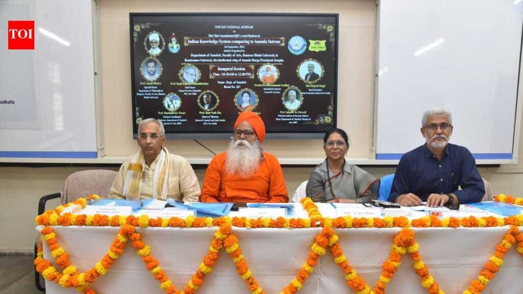 Workshop explores Anandamurtiji’s contribution to IKS | Varanasi News