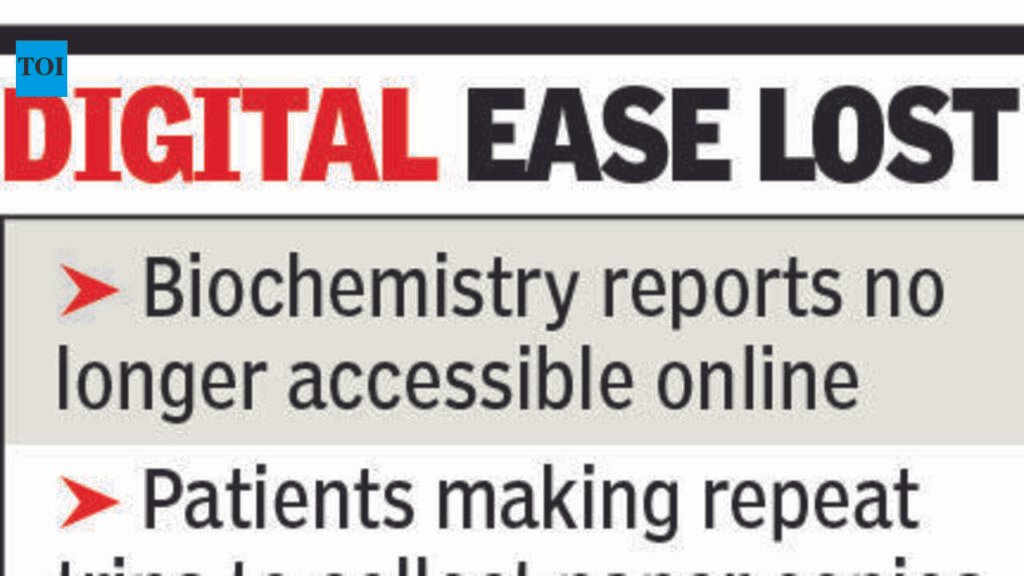 Online glitch leaves GMCH patients waiting weeks for lab reports | Chandigarh News