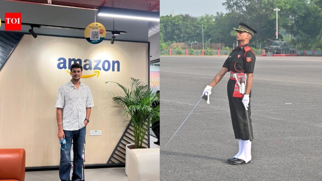 Amazon engineer leaves Rs 46 lakh package to join Army, set to be commissioned at OTA Gaya | Lucknow News
