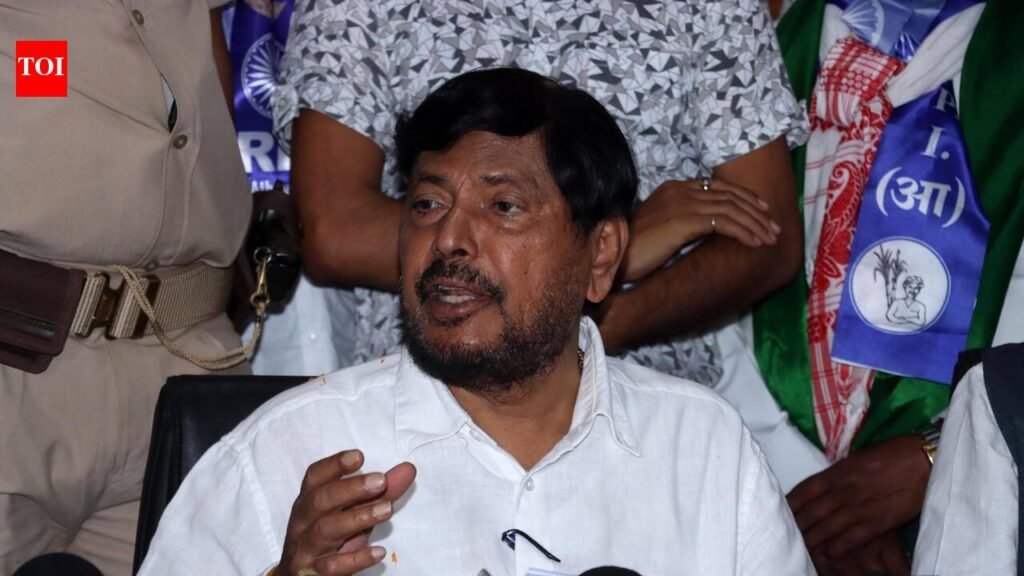 Reservation must continue as long as caste bias exists: Athawale | Ranchi News
