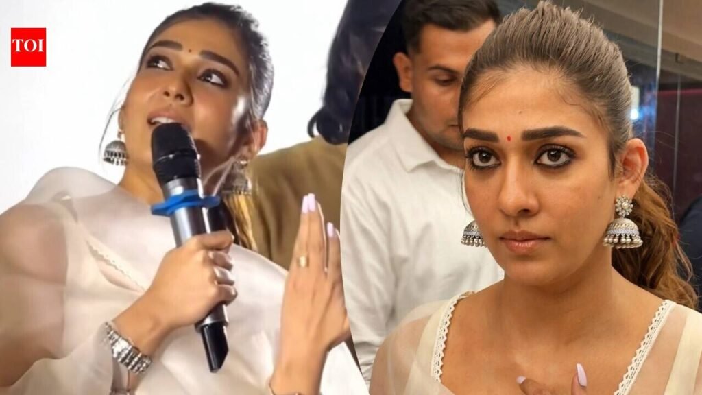 ‘Toxic’ actress Nayanthara turns emotional seeing fans’ love for ‘Hi’ during special theatre visit |