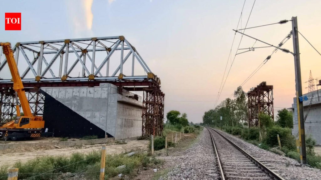 82% work done on Bhandai-Kitham bypass, Agra rail project on track for Dec 2026 completion | Lucknow News