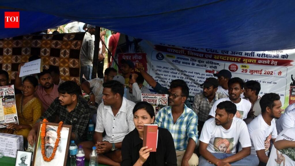 JPSC-JSSC Reform Manch seeks withdrawal of FIRs against protesting students | Ranchi News