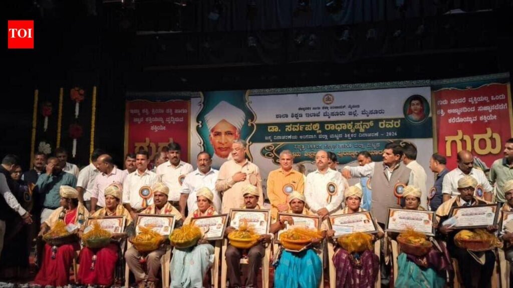 No technology can replace a teacher: Yathindra | Mysuru News