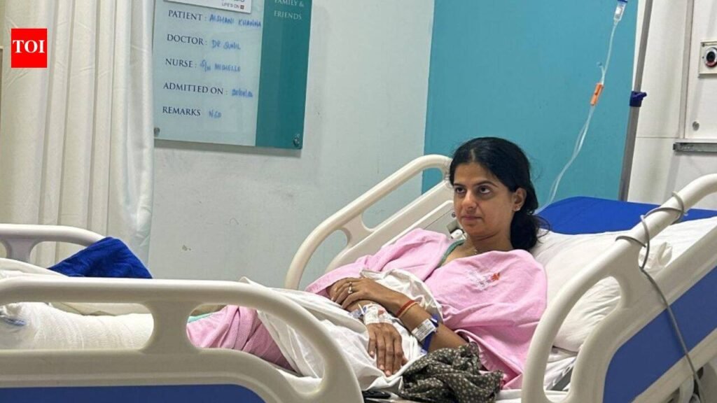 A hidden pothole on Bengaluru’s Varthur Road, a crushed ankle and a hefty medical bill | Bengaluru News