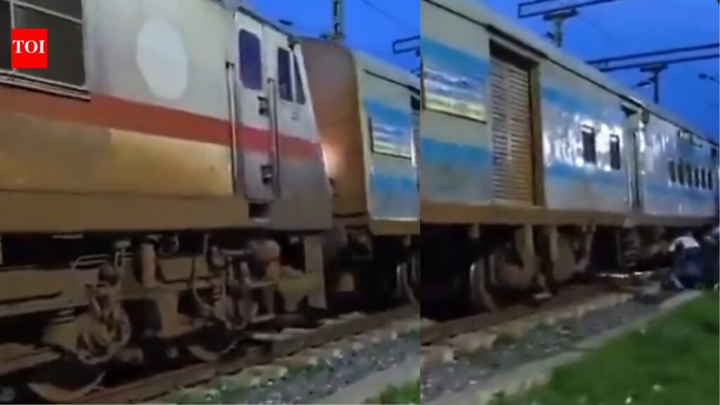 2 coaches of Mahananda Express derail near Ara Railway Station | Patna News
