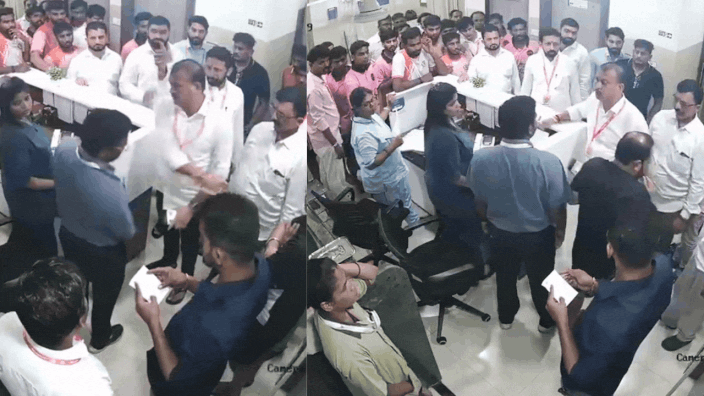 ‘Why CT scan?’: Doctors ‘abused’, staffer slapped at Palghar hospital; Shiv Sena district chief booked | Mumbai News