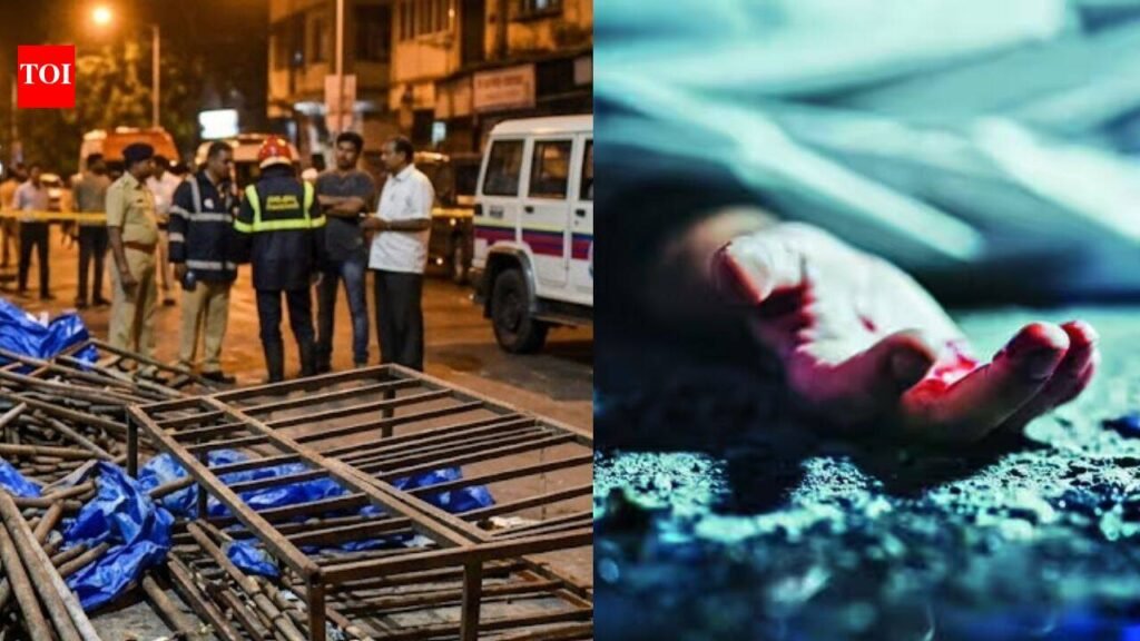 Woman dies after iron racks holding lights & speakers fall on her | Pune News