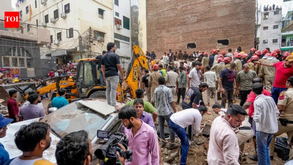 Basement work, water accumulation, weak foundation: Questions emerge after south Delhi PG collapse | Delhi News