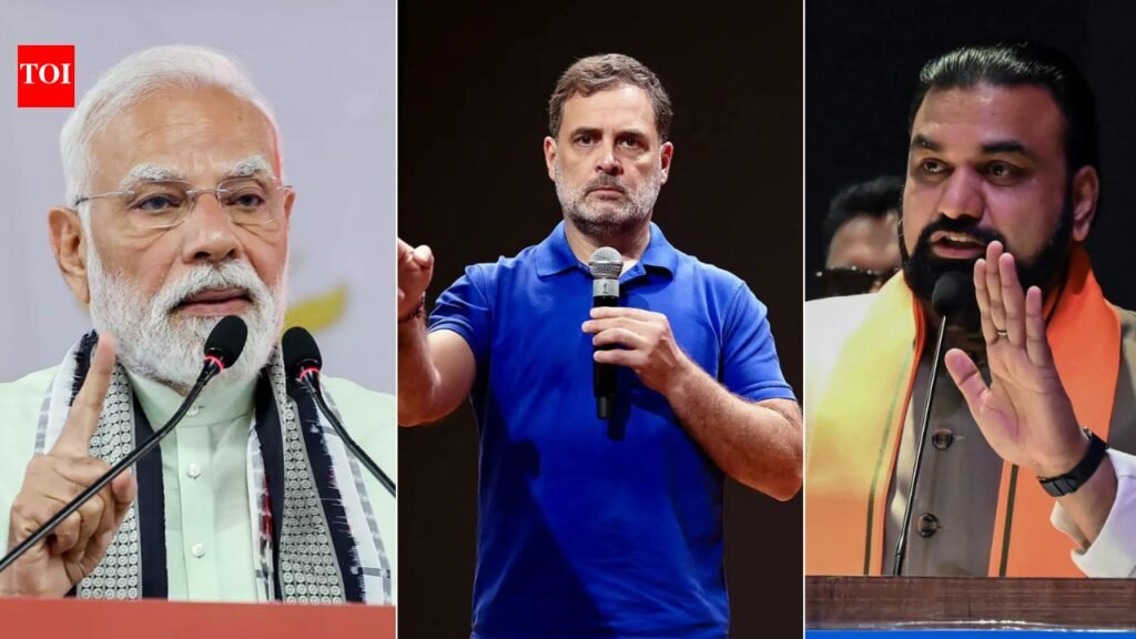 After meeting Bihar youth, Rahul slams PM Modi, Samrat Choudhary | India News