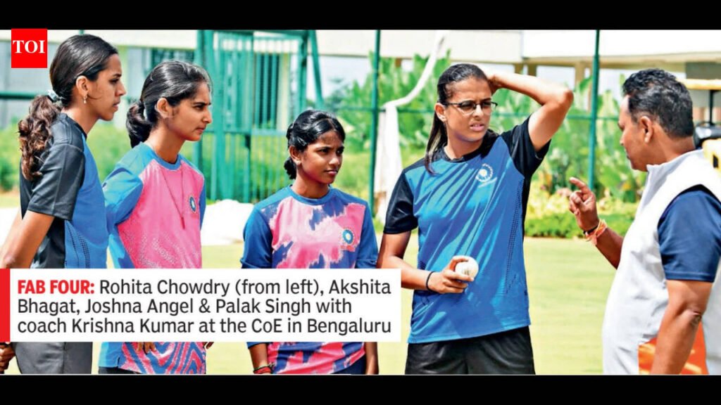 Gen Next sets the pace: Four young women fast bowlers eye India selection after 13,000-strong talent hunt | Cricket News