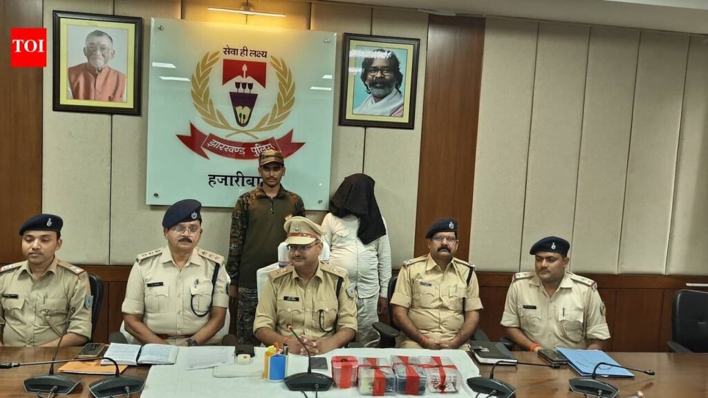 Man held for shooting at retired Hazaribag school teacher | Ranchi News