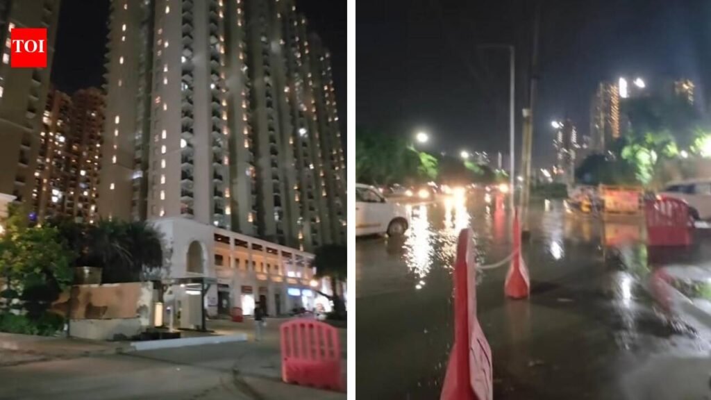 ₹1.5 crore flat, muddy entrance: Woman’s video from high-rise society sparks debate over facilities |