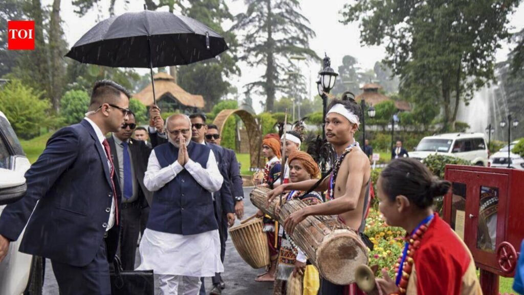 VP unveils slew of infra projects in NE, Meghalaya gets Rs 1k-cr facilities | Guwahati News