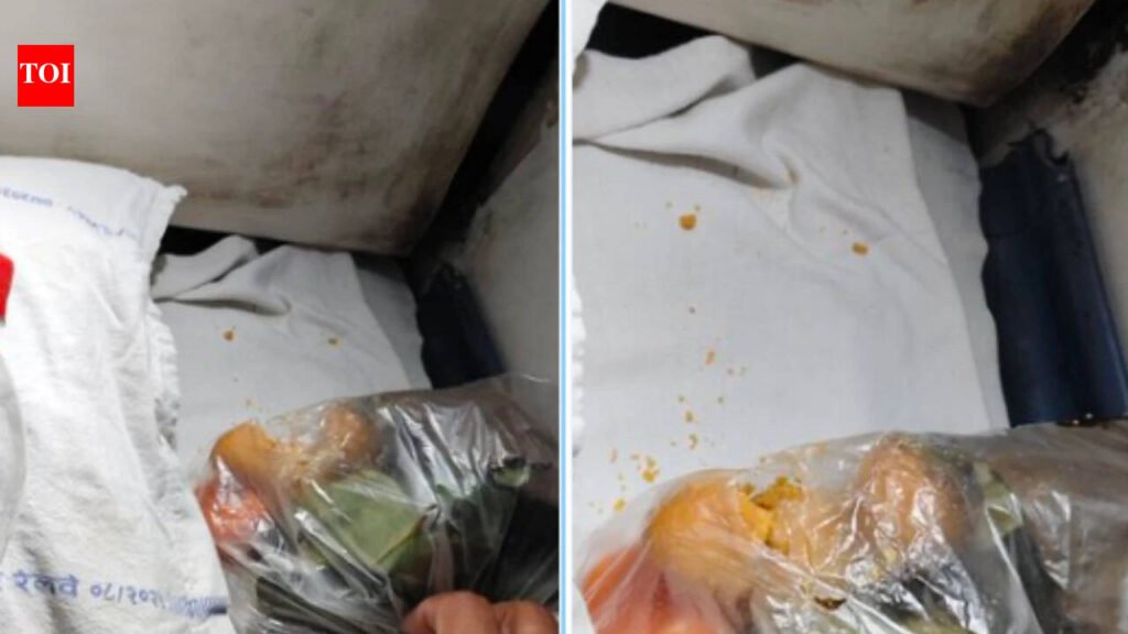 Mouse, leaking water, unauthorised passengers: Man’s ride on Gorakhpur-Mumbai Express turns into nightmare | Lucknow News