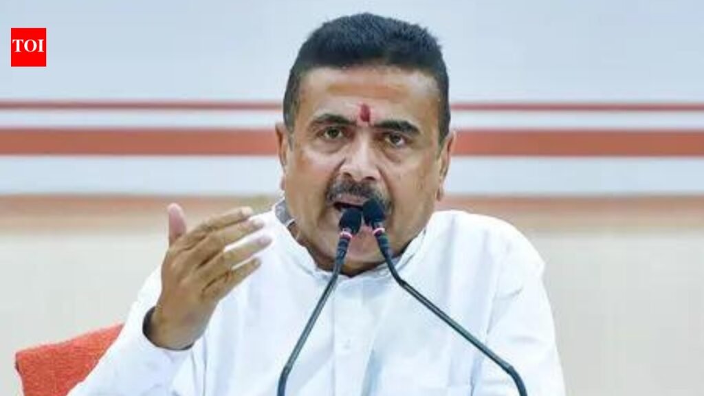 Poor visibility, bad weather force Bengal CM Suvendu Adhikari’s helicopter to return to Siliguri | Kolkata News