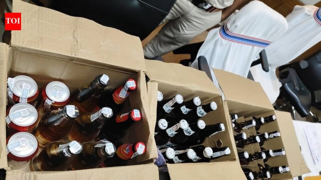 Illegal liquor seized, 1 arrested in H’bag | Ranchi News