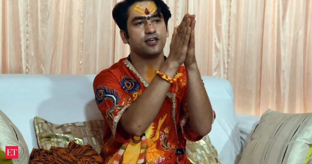 Dhirendra Shastri on Bengal politicians’ radar for ‘Pakhandi’, ‘Ganda Khana’ comment