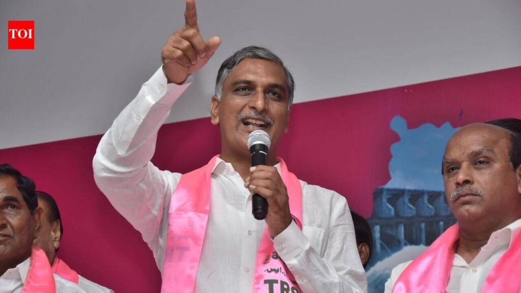 Harish urges Centre, guv to impose President’s rule | Hyderabad News