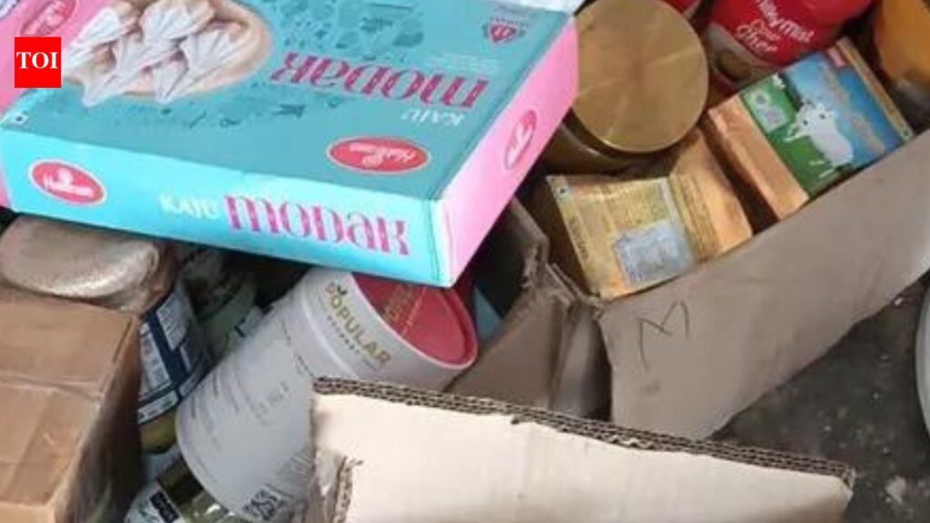 Expired, mislabelled food worth Rs 1.38 crore seized from Bengaluru dark stores | Bengaluru News