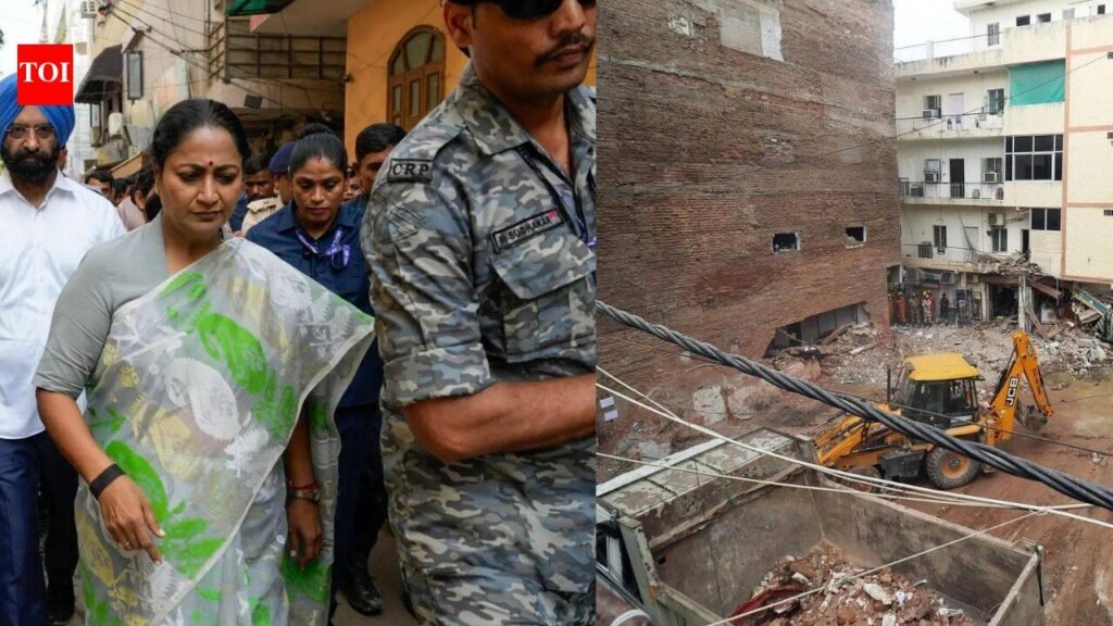 After Satya Niketan PG collapse, CM Rekha Gupta orders bulldozer action across Delhi | Delhi News