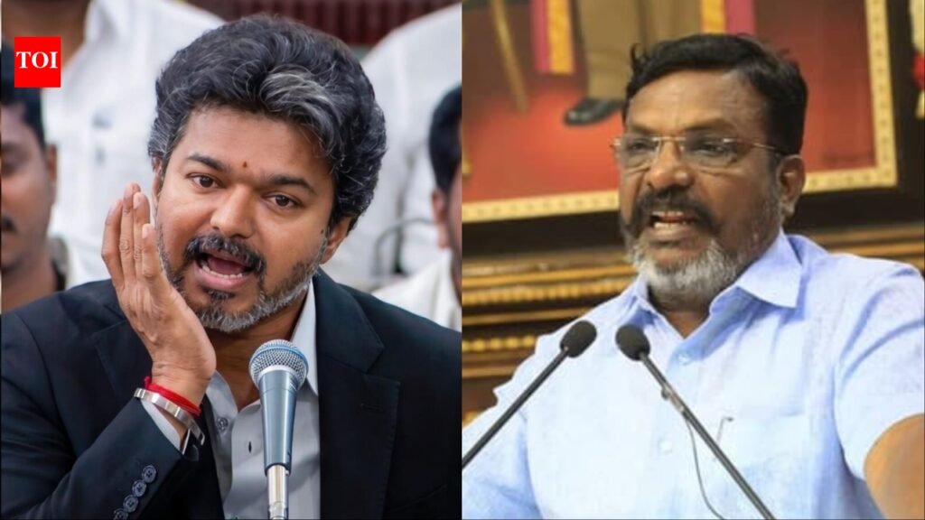 VCK slams CM Vijay’s ‘mocking’ demeanour in assembly, calls out DMK leadership’s silence | Chennai News