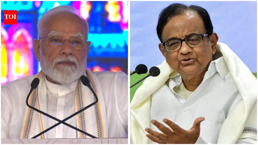 Prime Minister Narendra Modi: ‘Making memes’: P Chidambaram says Gen Z is having last laugh over PM Modi’s ‘naraaz fufa’ jibe | India News