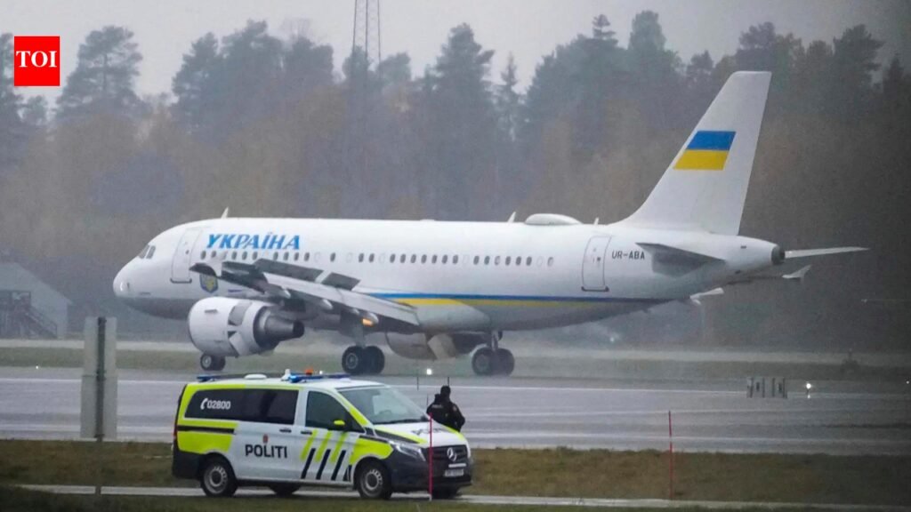 Zelenskyy’s plane nearly hit by drone while taking off from Moldova: Norway PM