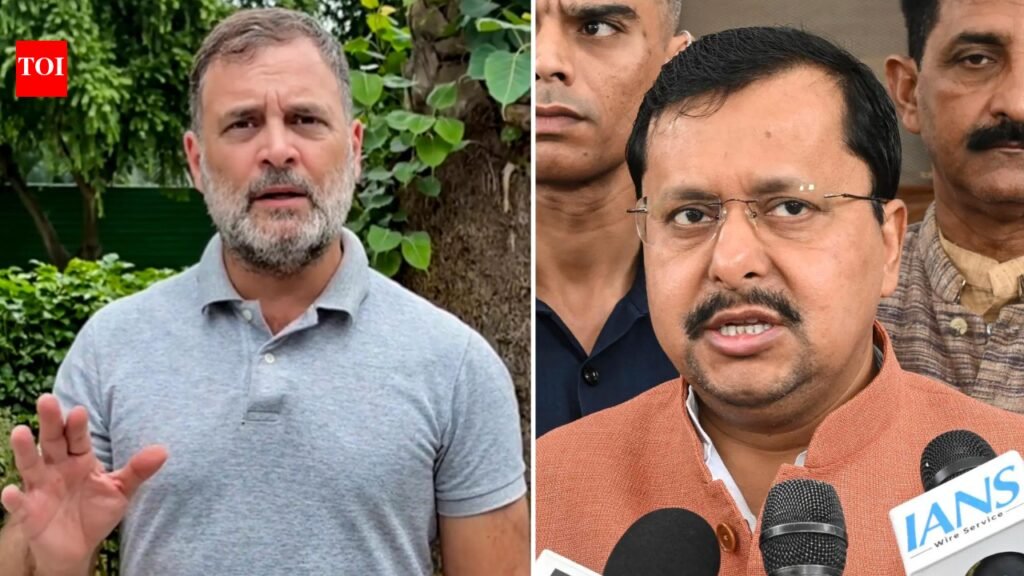 ‘Rahul mian’ can’t grasp Vande importance: Nitin Nabin | India News