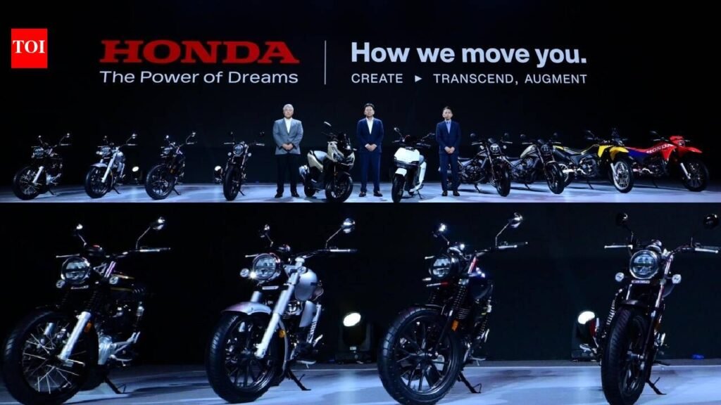 Honda unveils 10 new 2Ws In India! ADV 160, XR 300 Rally, Rebel 300 & more