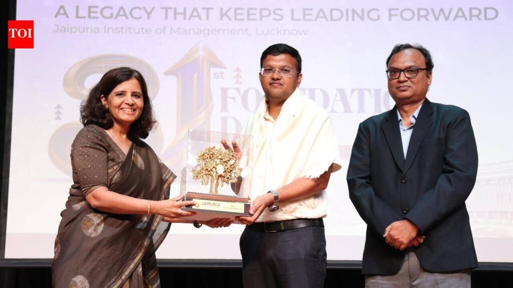 Jaipuria Institute marks 31st Foundation Day, celebrates legacy of leadership | Lucknow News