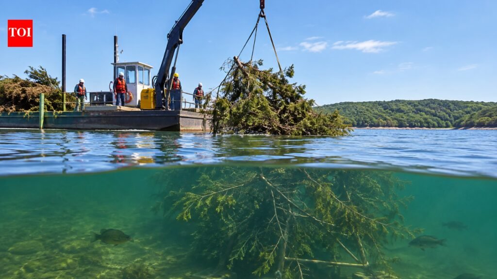 In 2025, Missouri volunteers sank 93 cedar brush piles into Truman Lake; backed by a $75,000 grant, the project aims to place 450 fish habitat structures across the lakebed