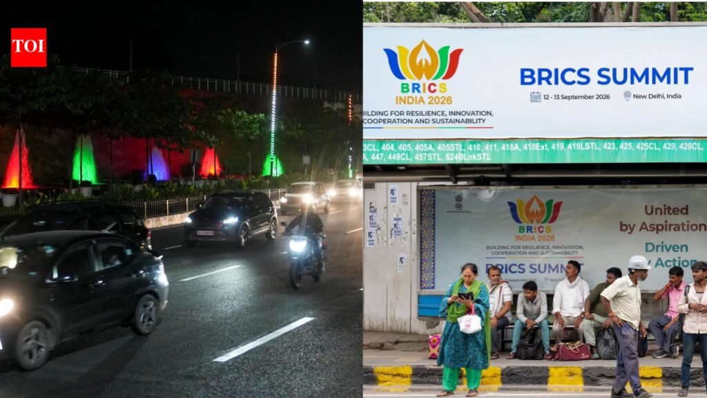 Going to airport, central Delhi or south Delhi? BRICS traffic restrictions you need to know | Delhi News