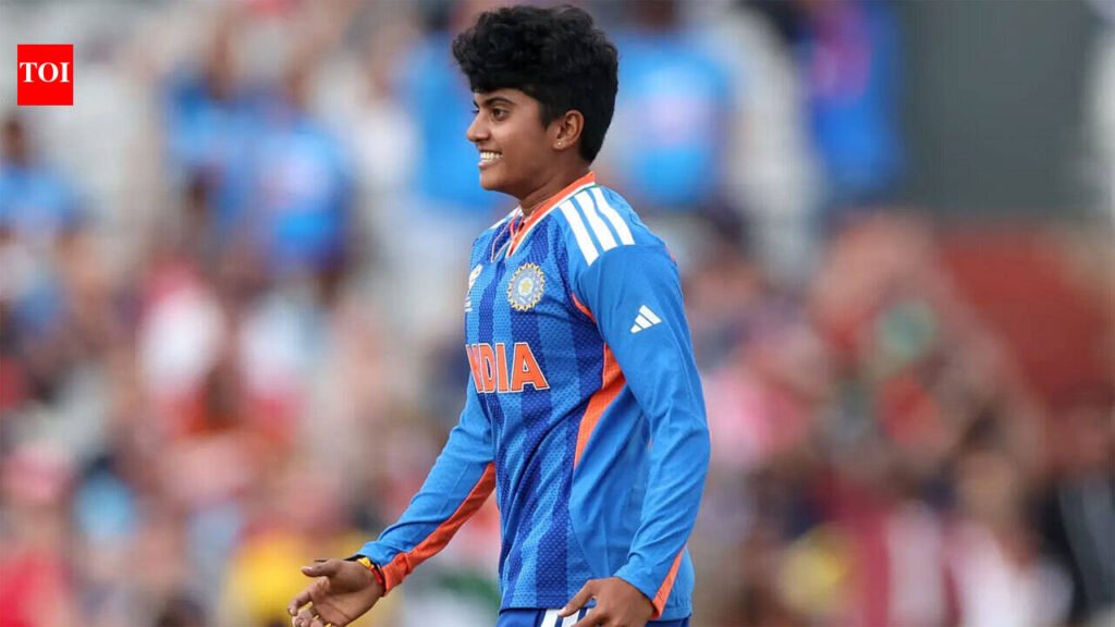 Shree Charani creates history at 22, becomes fastest Indian to 50 T20I wickets | Cricket News