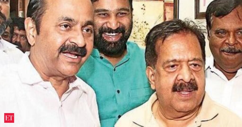 Kerala CM-designate Satheesan meets Ramesh Chennithala