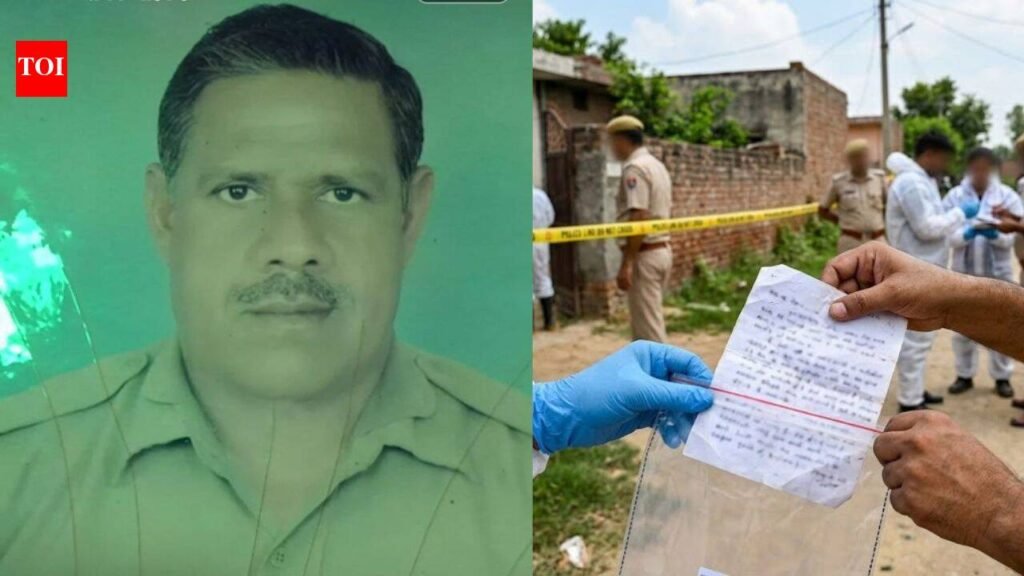 Retired Haryana cop found hanging in Sonipat, murder case registered over Rs 22 lakh dispute | Gurgaon News