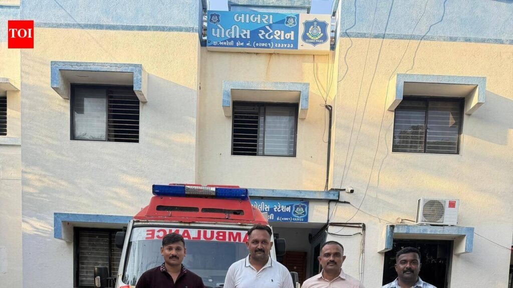 Ambulance used to smuggle liquor on Bhavnagar-Rajkot highway | Rajkot News