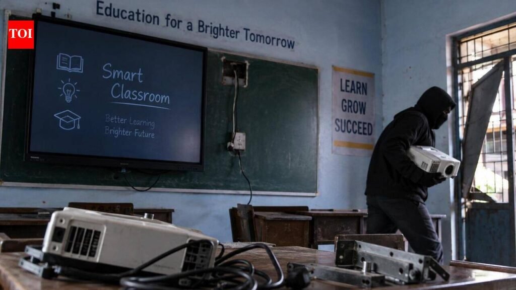 As classrooms go smart in state schools, thieves walk away with costly equipment | Patna News