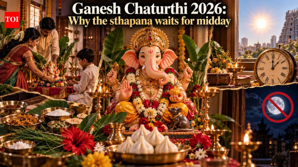 Ganesh Chaturthi 2026: Why the sthapana waits for midday