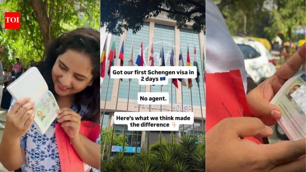 Woman shares how she got her Schengen visa in just 2 days without an agent; here’s what she did right and 3 tips that can help travellers