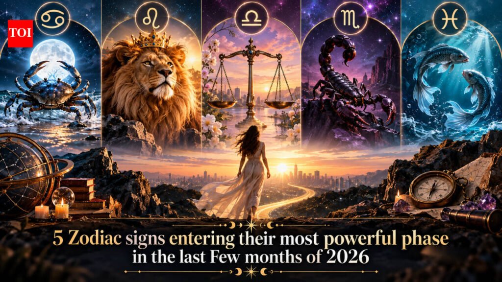5 Zodiac signs entering their most powerful phase in the last Few months of 2026