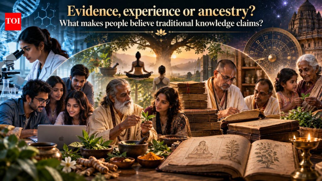Evidence, experience or ancestry? What makes people believe traditional knowledge claims?