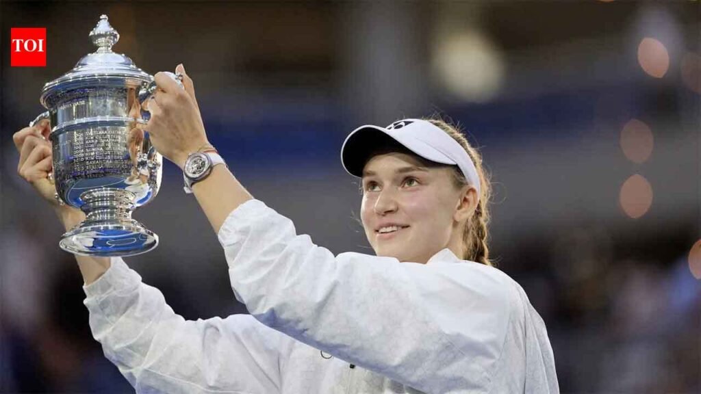 From injury scare to US Open champion: Elena Rybakina rises to No. 1 | Tennis News