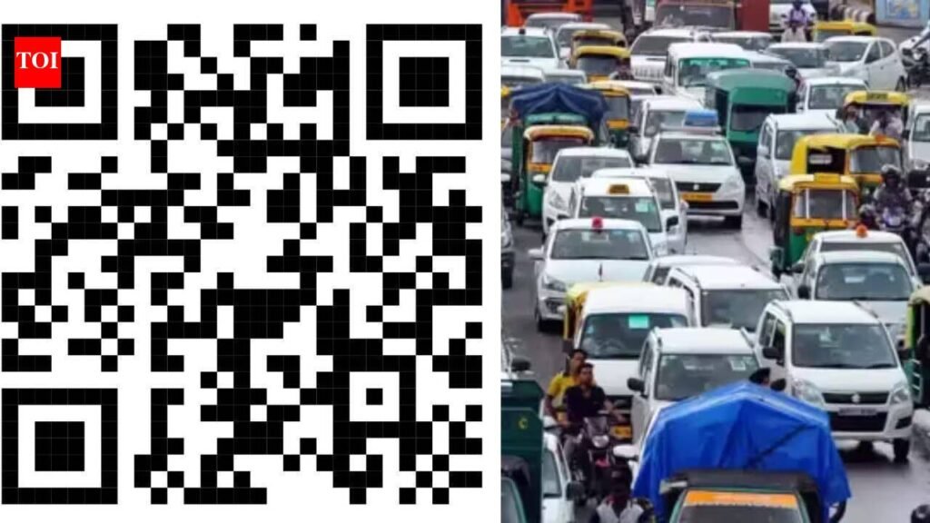 Stuck in a jam? Lucknow traffic police wants you to help fix it — just scan a QR code | Lucknow News