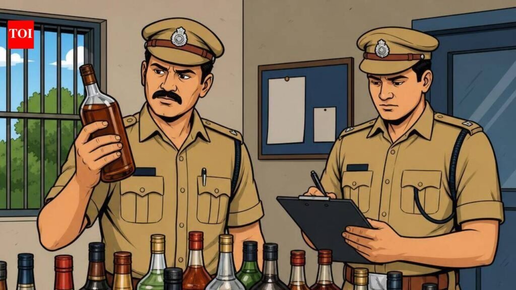 Fake liquor racket busted in Bhavnagar; rly employee among 3 arrested | Rajkot News