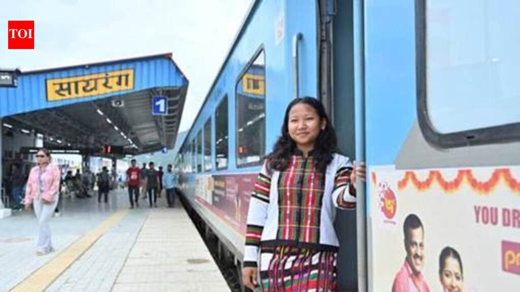 5L passengers in 1st year, Bairabi-Sairang tracks that opened Mizoram to new journeys | Guwahati News