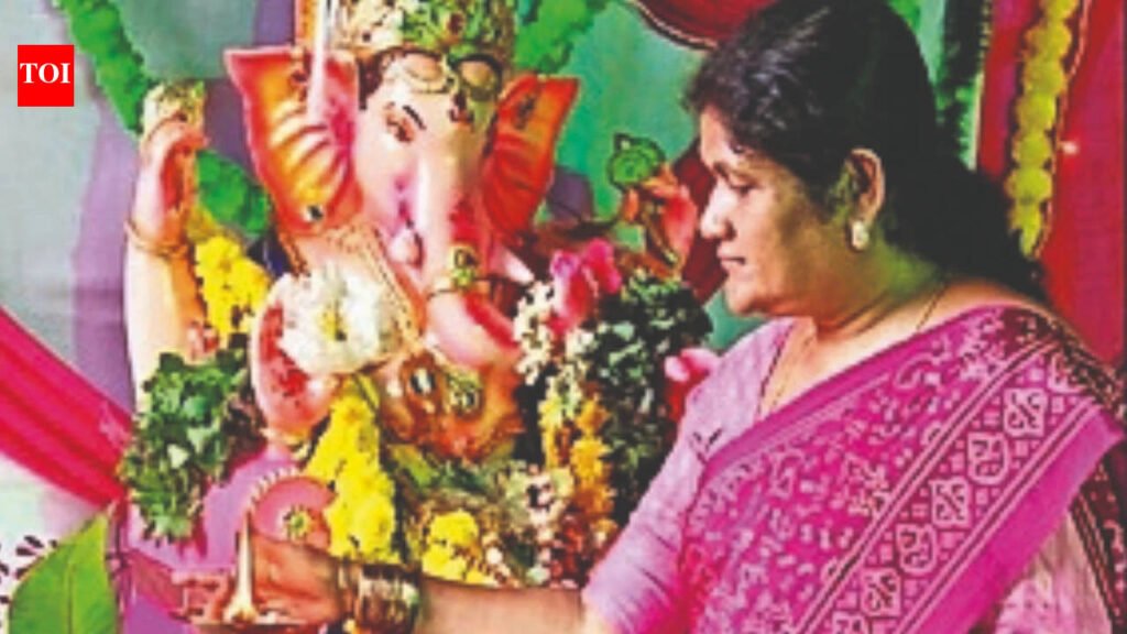 For 18 yrs, a Muslim woman has led Ganeshotsav in Karnataka’s Chikkamagaluru | Bengaluru News