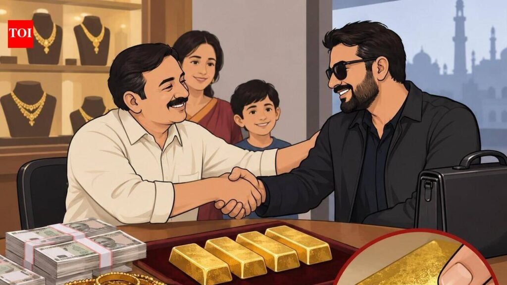 Jeweller duped of ₹53.5 lakh with fake gold bars | Lucknow News